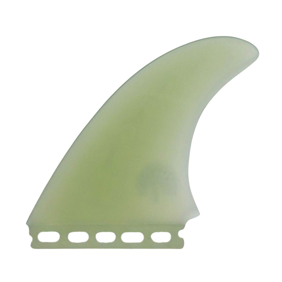 Clear Upright Twin Fin