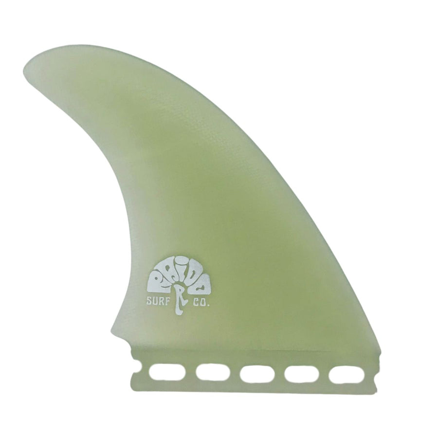 Clear Upright Twin Fin + Trailer Stabiliser