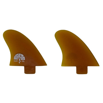 Dark Amber Mini Twinzer Fins Canards