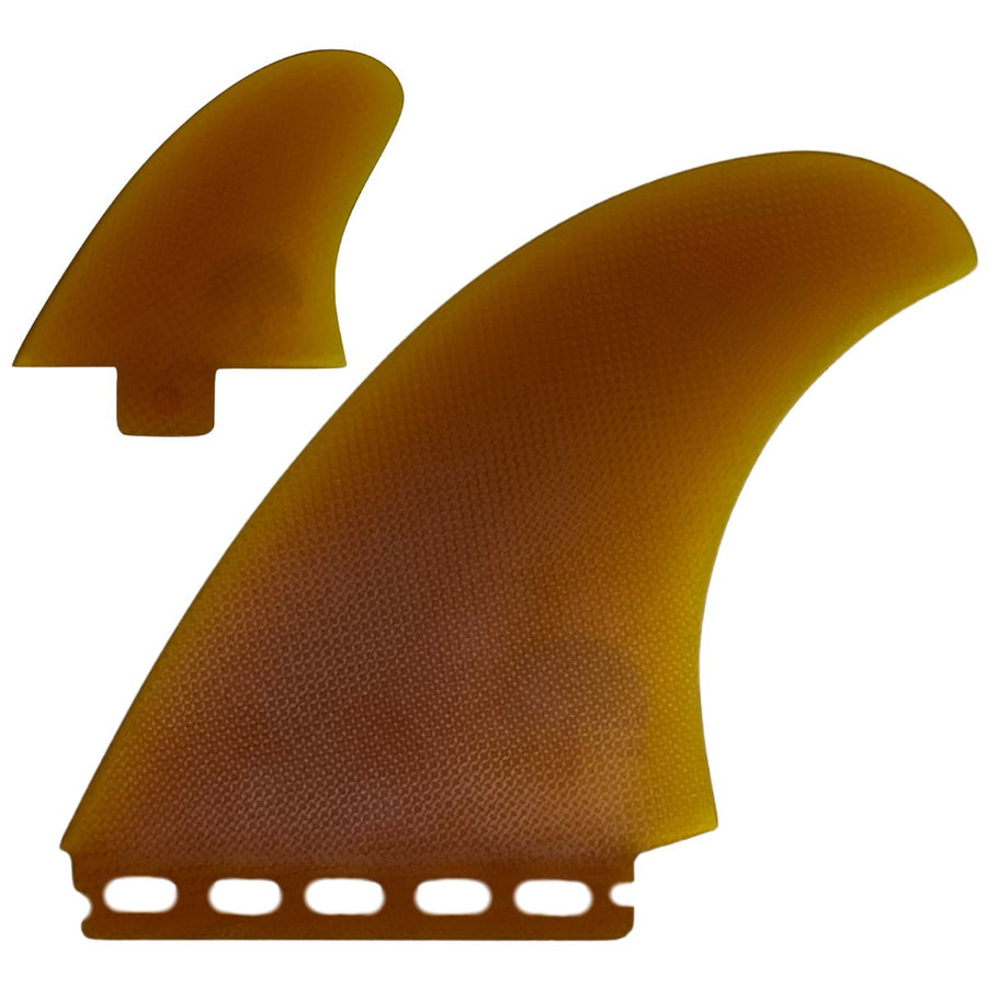 Dark Amber Power Twinzer Fins